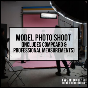 Model Photo Shoot (Includes Compcard and Professional Measurements)