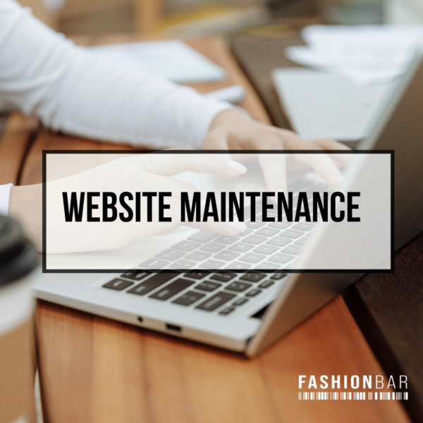 Website Maintenance